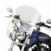 Harley Davidson Abnehmbare Kompakt-Windschutzscheibe 14" Leicht Getönt & Polierte Streben