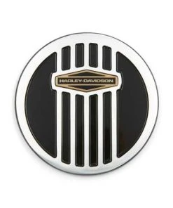 Harley Davidson Tank Medallion '66 Collection Schwarz Cut