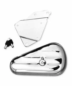 Harley Davidson Werkzeugbox Rechte Seite, Chrom