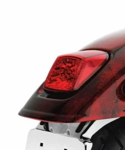 Harley Davidson Custom-LED-Rückleuchte Rotes Glas & Chrom Reflektor -Harley-Davidson-Shop 69366 07 2 harley1