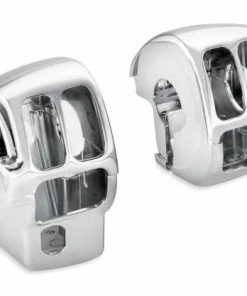Harley Davidson Schaltergehäuse Kit, Chrom