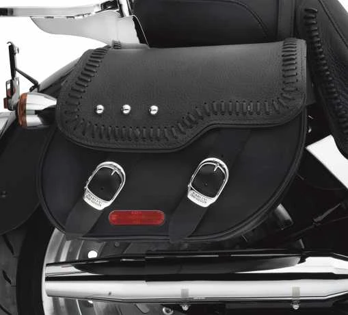 Harley Davidson Leder-Satteltaschen Im Fat Boy Style 4 Harley Davidson Leder-Satteltaschen Im Fat Boy Style – Bild 2