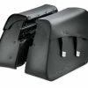 Harley Davidson Abnehmbare Ledersatteltaschen Smooth, Schwarz -Harley-Davidson-Shop 90200816 harley1