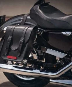 Harley Davidson Standard Line Throw-Over Satteltaschen Kompakt, Schwarz -Harley-Davidson-Shop 90201769 3