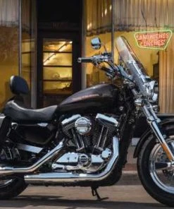 Harley Davidson Standard Line Throw-Over Satteltaschen Kompakt, Schwarz -Harley-Davidson-Shop 90201769 4