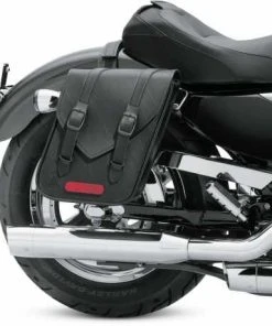Harley Davidson Standard Line Throw-Over Satteltaschen Kompakt, Schwarz -Harley-Davidson-Shop 902017692