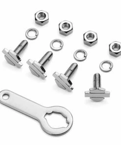 Harley Davidson Bar & Shield Logo Nummernschild-Montageteile-Kit