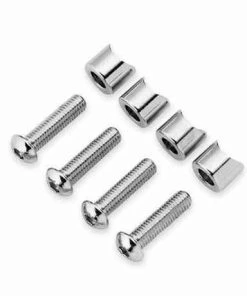 Harley Davidson Schrauben-Kit Sissy Bar & Gepäckträger Chrom