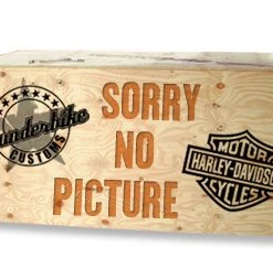 Harley Davidson Ledernes Fenderjoch Für Slant-Style Satteltaschen